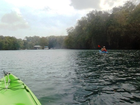 Paddling Homosassa River, kayak, canoe