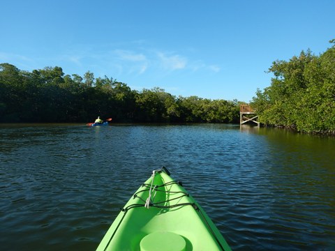 paddling Bunche Beach, Great Calusa Blueway, kayak, canoe