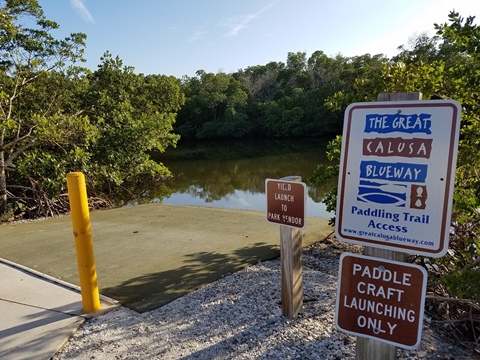 paddling Bunche Beach, Great Calusa Blueway, kayak, canoe