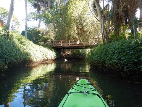 paddling Estero River, Great Calusa Blueway, kayak, canoe