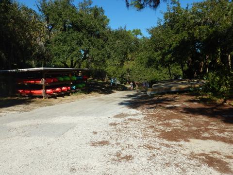 paddling Estero River, Great Calusa Blueway, kayak, canoe