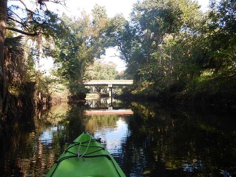 paddling Imperial River, Great Calusa Blueway, kayak, canoe