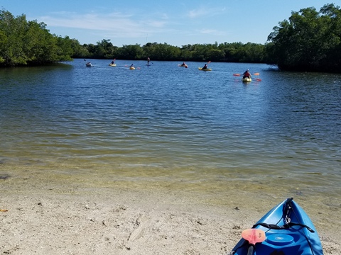 Great Calusa Blueway - 
		   Lovers Key State Park - paddle florida, kayak, canoe