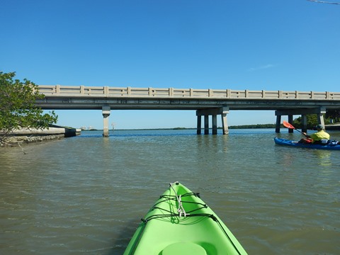 paddling Lovers Key, Great Calusa Blueway, kayak, canoe