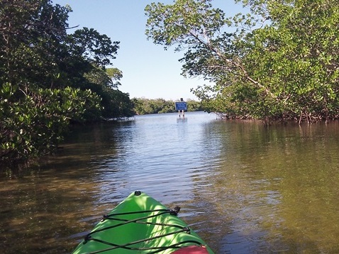 paddling Sanibel Island, Commodore Creek