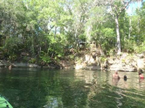 paddling St. Johns River, Blue Spring, kayak, canoe