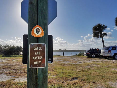 paddling Canaveral National Seashore-north