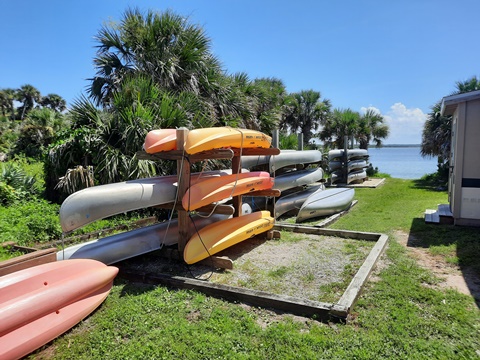 paddling Canaveral National Seashore-north