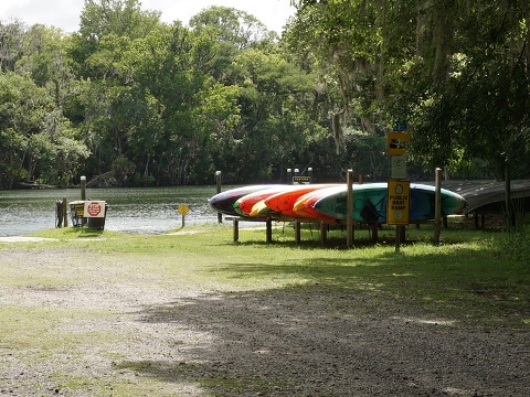 paddling deleon springs, kayak, canoe