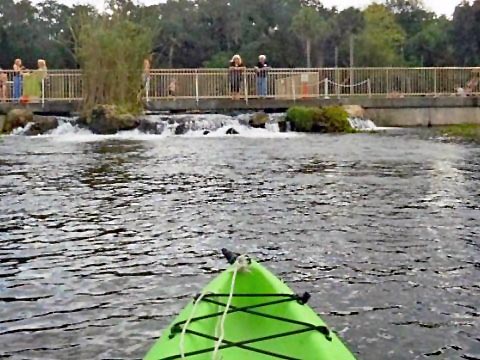 paddling deleon springs, kayak, canoe