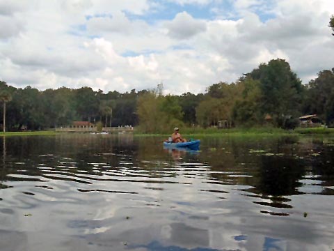 paddling deleon springs, kayak, canoe