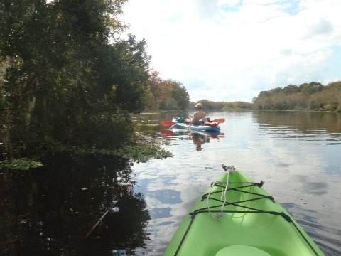 paddling deleon springs, kayak, canoe