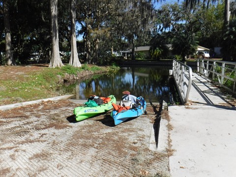 paddling Dora Canal, kayak, canoe