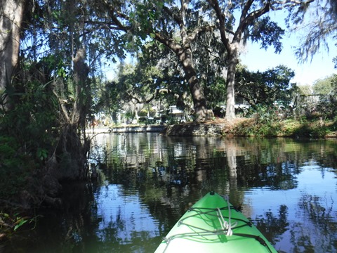 paddling Dora Canal, kayak, canoe