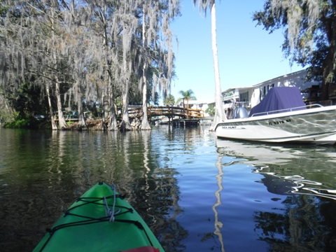 paddling Dora Canal, kayak, canoe