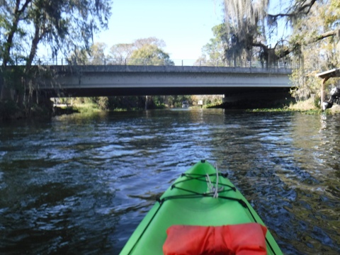 paddling Dora Canal, kayak, canoe