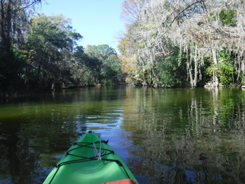 paddling Dora Canal, kayak, canoe