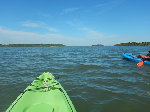 paddling Merritt Island National Wildlife Refuge, kayak, canoe