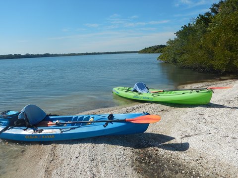 paddling Merritt Island National Wildlife Refuge, kayak, canoe