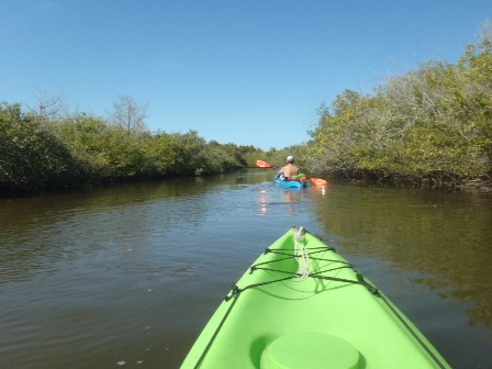 paddling Merritt Island National Wildlife Refuge, kayak, canoe