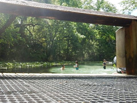 paddling Rock Springs Run, kayak, canoe