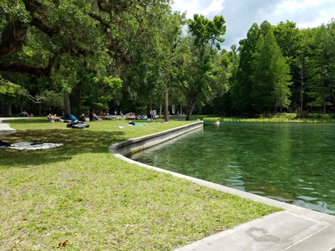 paddling Rock Springs Run, Kelly Park, Rock Springs