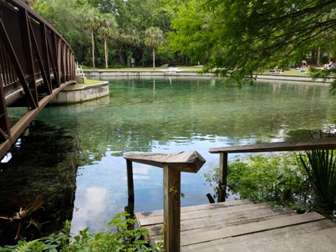 paddling Rock Springs Run, Kelly Park, Rock Springs