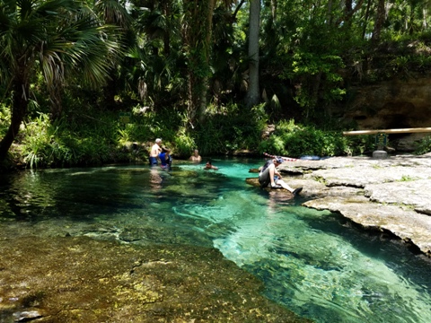 paddling Rock Springs Run, Kelly Park, Rock Springs