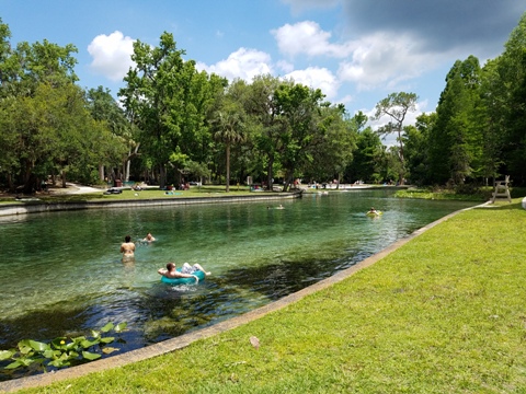 paddling Rock Springs Run, Kelly Park, Rock Springs