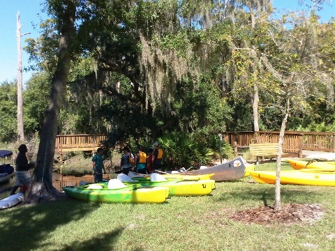 paddling Shingle Creek, Steffee Landing