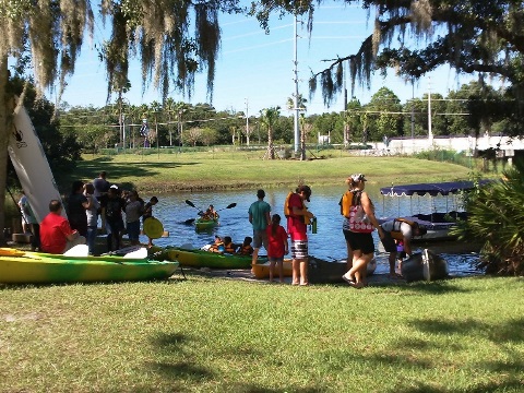 paddling Shingle Creek, Steffee Landing