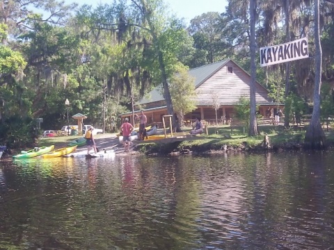 paddling Shingle Creek, Steffee Landing