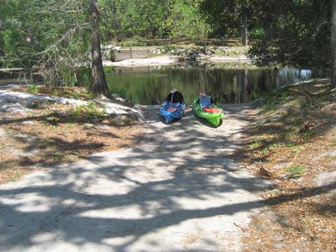 paddling Shingle Creek, North from Marsh Landing