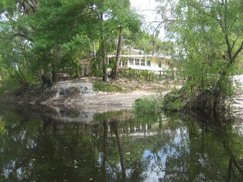 paddling Shingle Creek, South from Marsh Landing