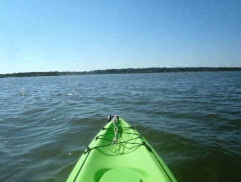 paddling Shipyard Island, Canaveral National Seashore