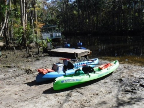 paddling Spruce Creek, Cracker Creek