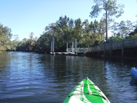 paddling Spruce Creek, Cracker Creek