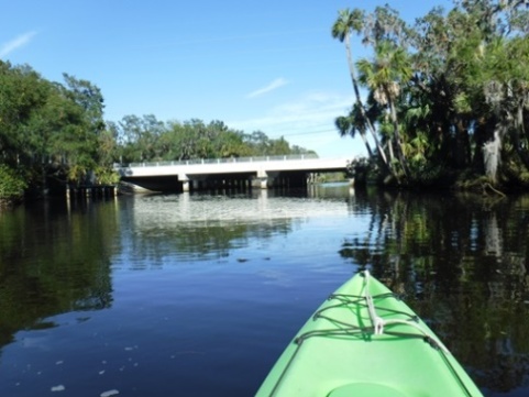 paddling Spruce Creek, Cracker Creek