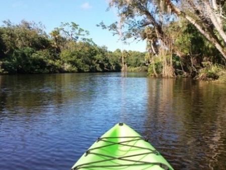 kayaking St. Sebastian River