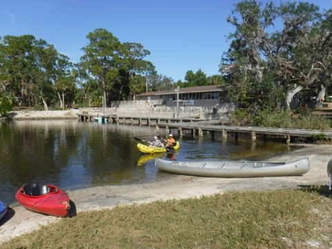 paddling Tomoka River, kayak, canoe