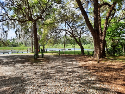 paddling Wekiva River, Katie's Landing