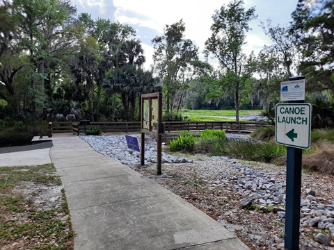 paddling Wekiva River, Wilson's Landing