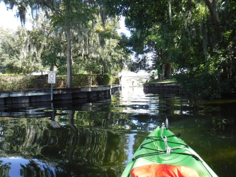 paddling Winter Park Chain of Lakes