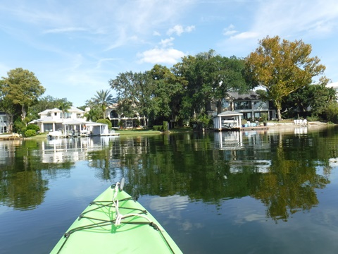 paddling Winter Park Chain of Lakes