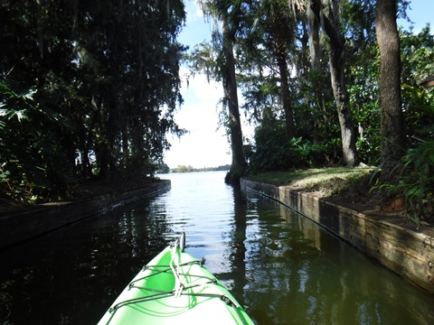 paddling Winter Park Chain of Lakes