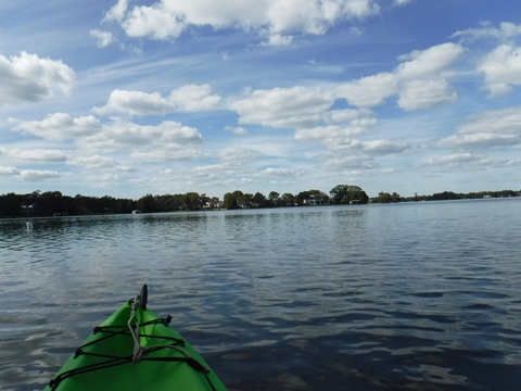 paddling Winter Park Chain of Lakes