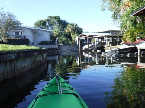 paddling Winter Park Chain of Lakes