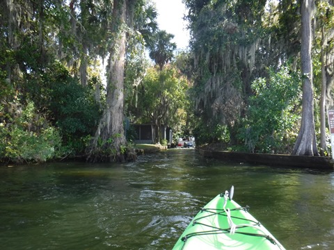 paddling Winter Park Chain of Lakes