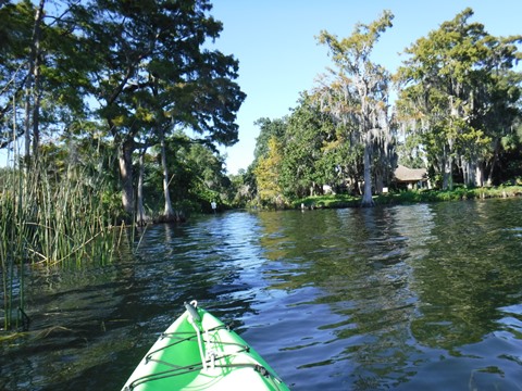 paddling Winter Park Chain of Lakes