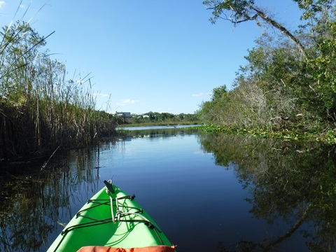 paddling Winter Park Chain of Lakes